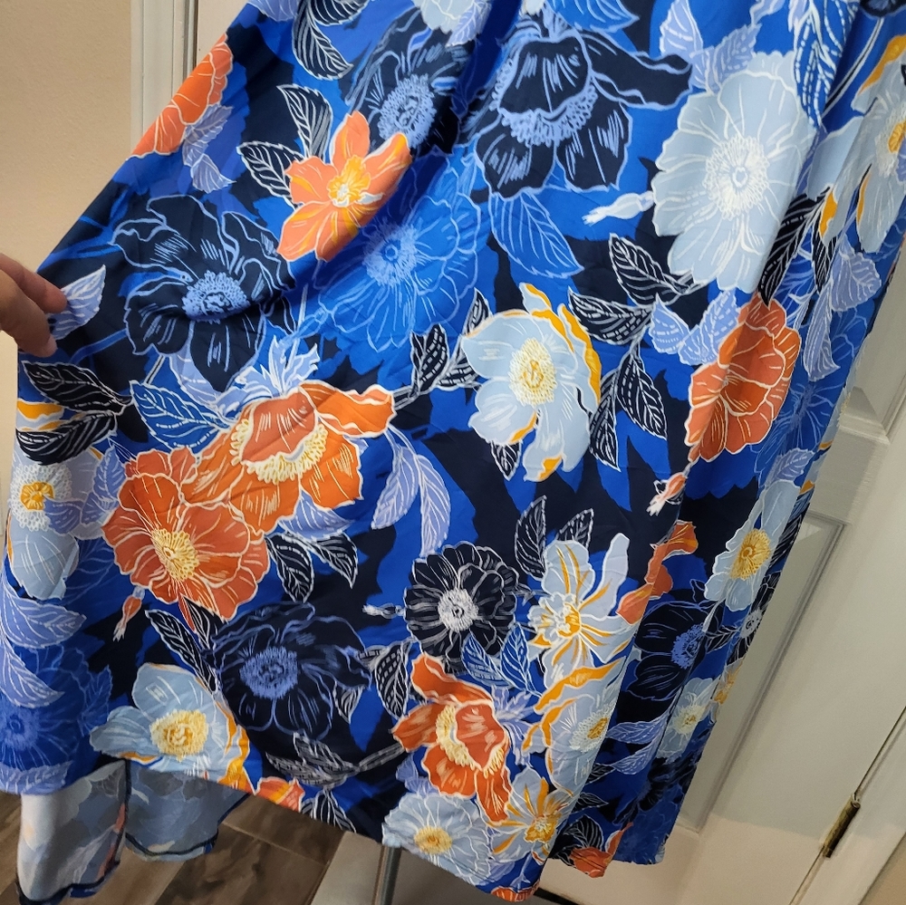 Ruby Rd. Floral High-low Maxi Dress - Picture 3 of 10